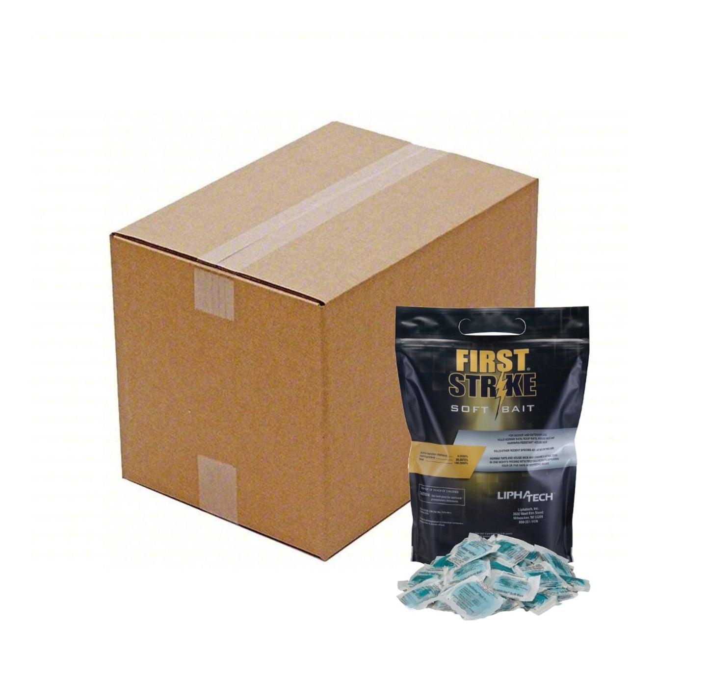 FirstStrike Soft Bait Rodenticide by Liphatech