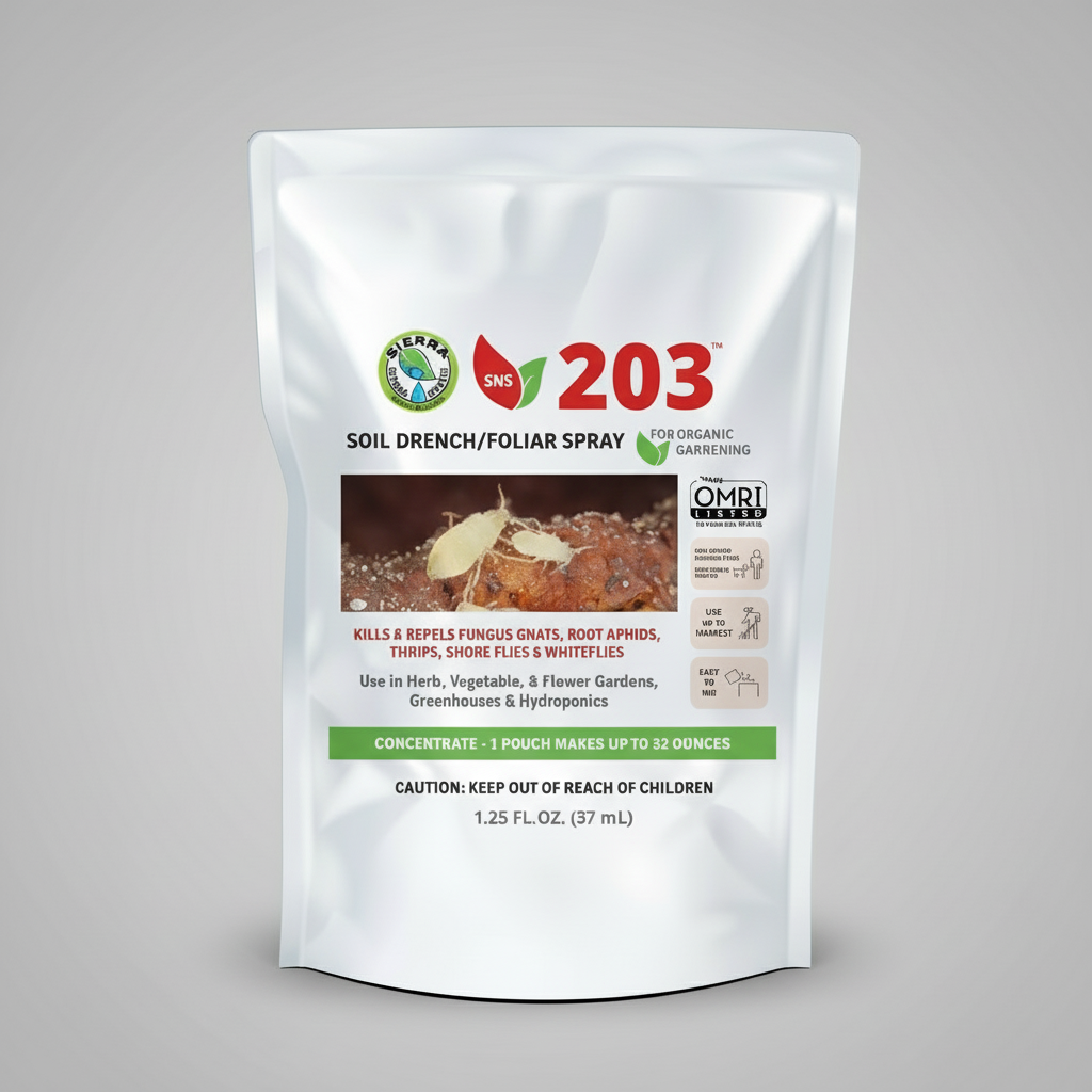 203 Soil Drench/Foliar Spray - OMRI Listed