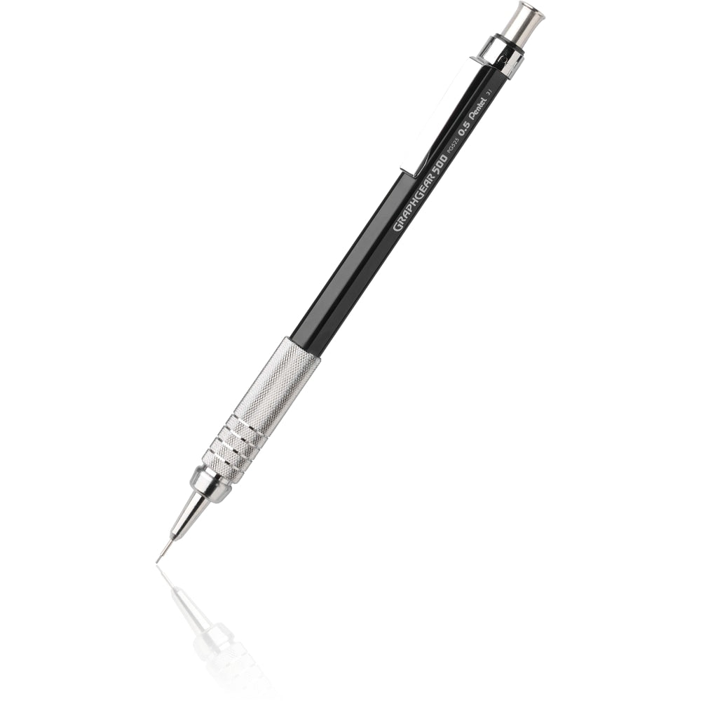 Pentel Graph Gear 500 Automatic Drafting Pencils, 0.5 mm, Black Barrel
