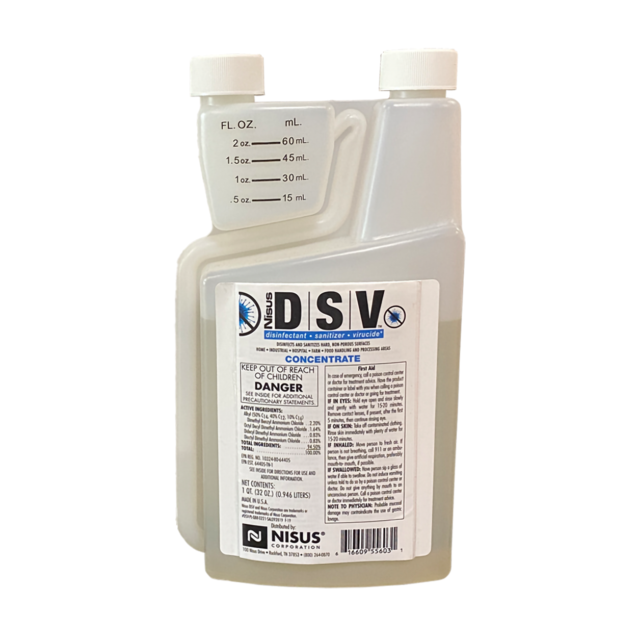 DSV Disinfectant, Sanitizer & Virucide