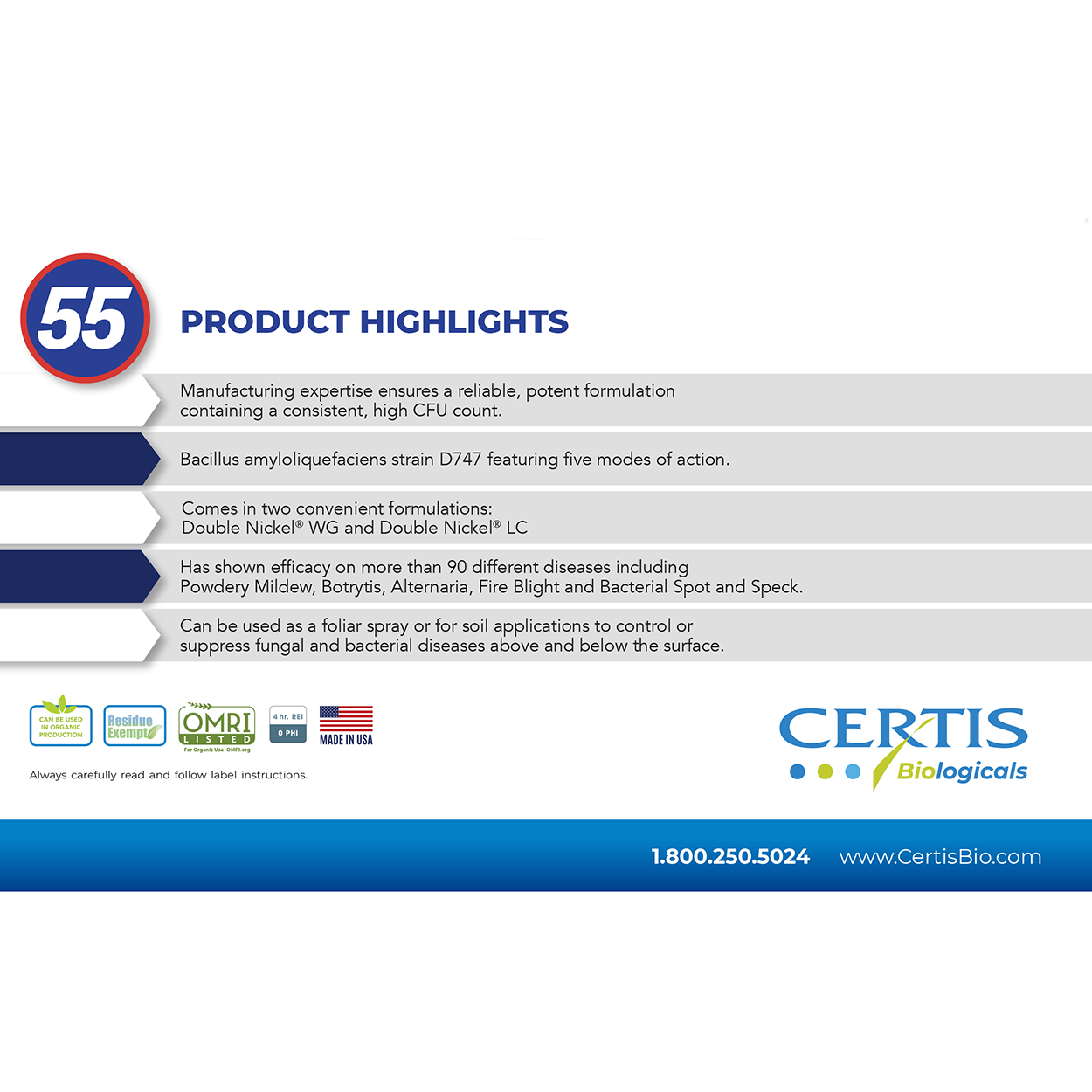 Double Nickel 55 Biofungicide