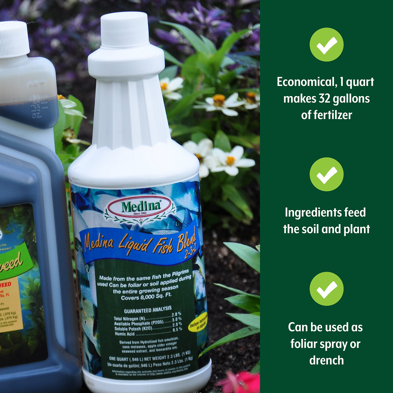 Liquid Fish Blend 2-3-2 Fertilizer