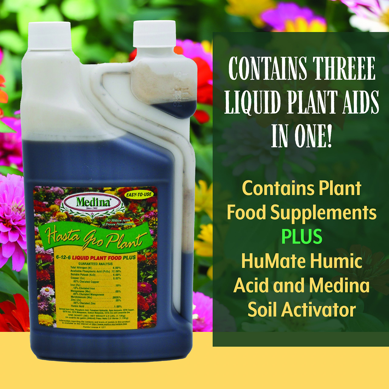 HastaGro Plant Food 6-12-6