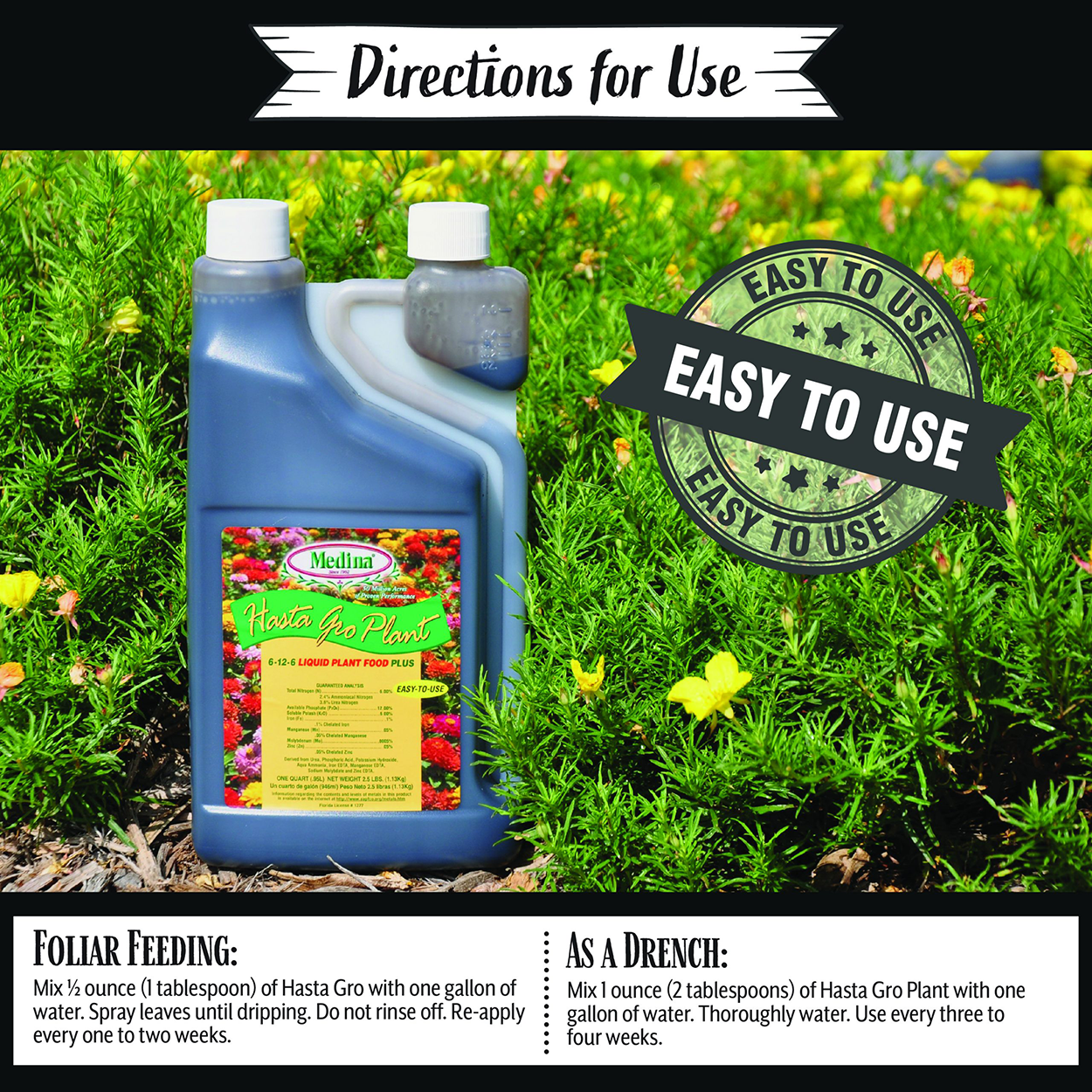 HastaGro Plant Food 6-12-6