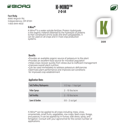 K-Mino Water Soluble Fertilizer