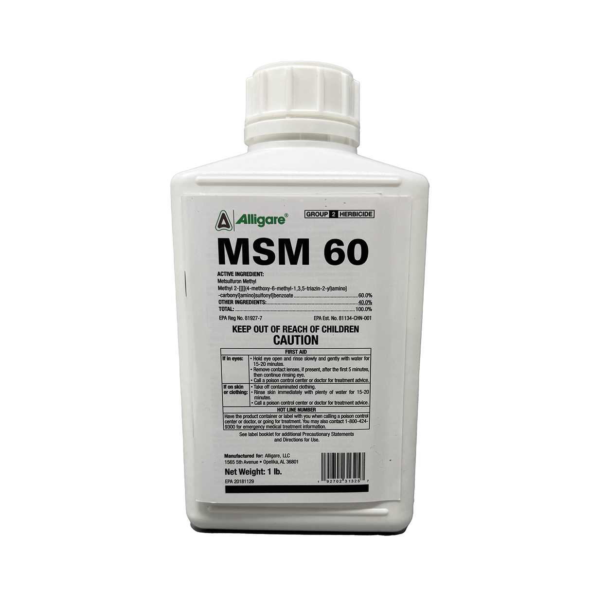 MSM 60 Herbicide
