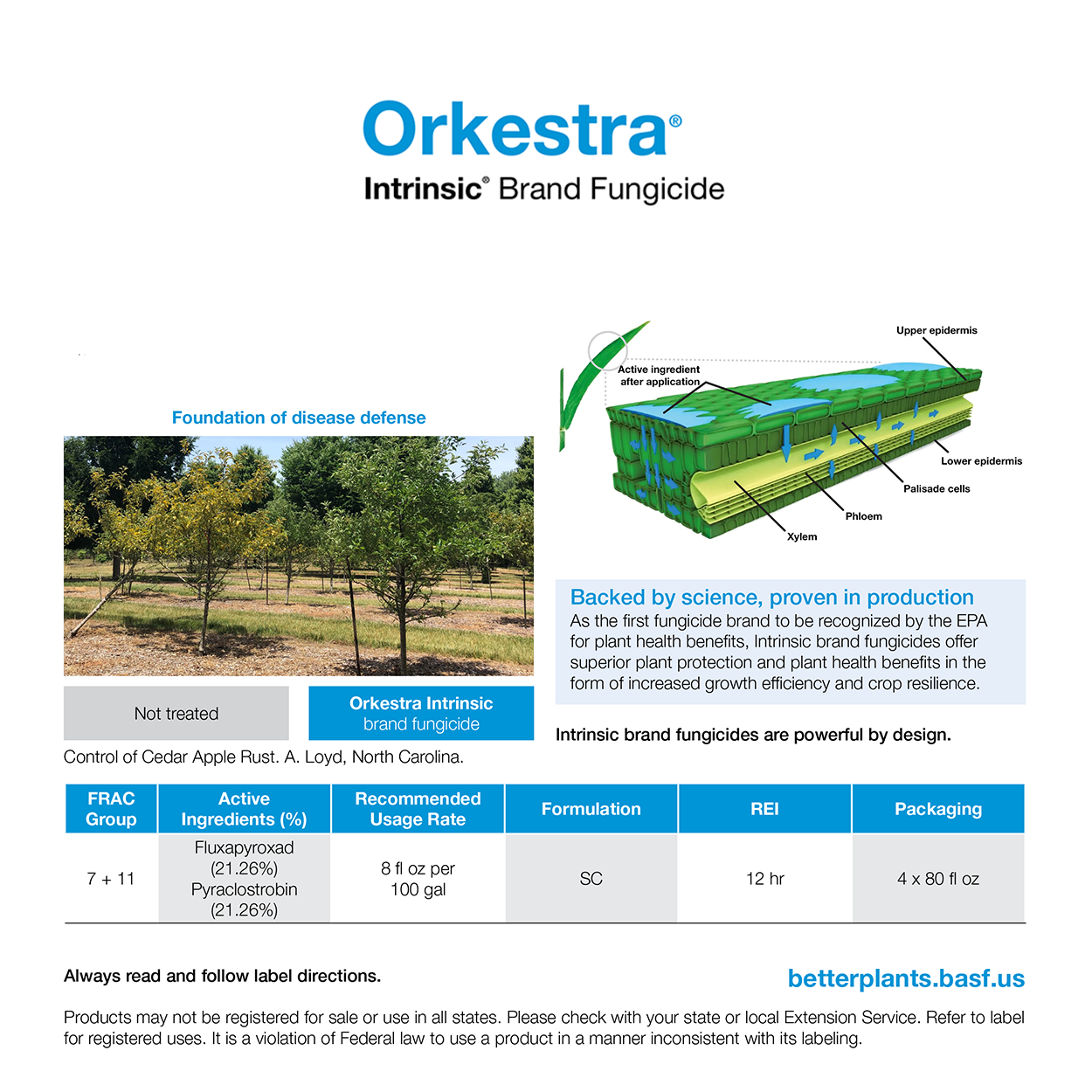 Orkestra Intrinsic Brand Fungicide