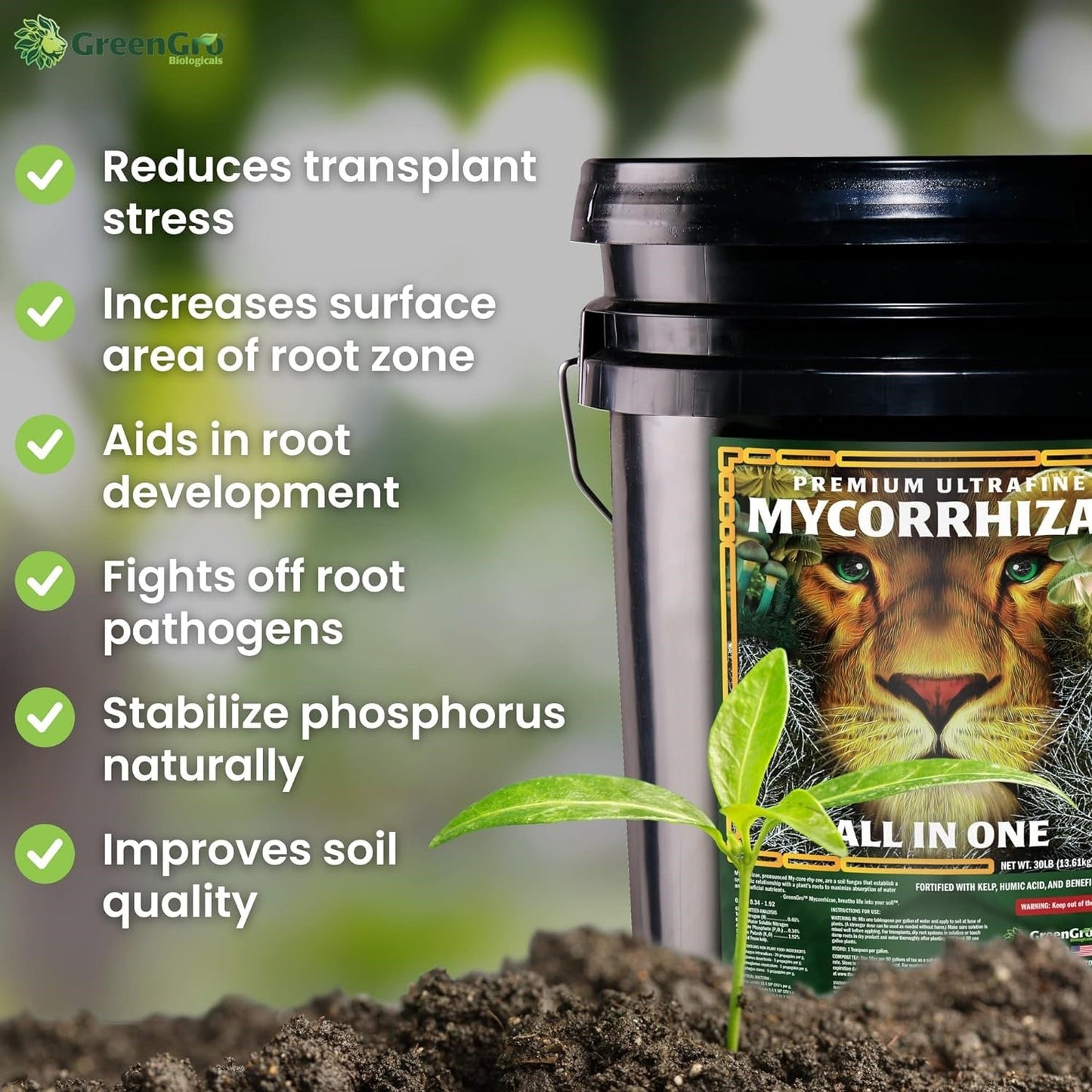 Premium Ultrafine Mycorrhizae
