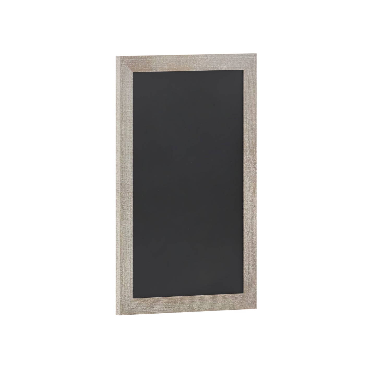Canterbury 20" x 30" Weathered Wall Mount Magnetic Chalkboard Sign with Eraser, Hanging Wall Chalkboard Memo Board for Home, School, or Business