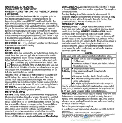 Zodiac Flea & Tick Spray for Dogs & Cats